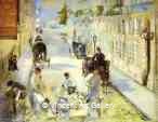 A235, MANET, Rue Mosnier with Pavers